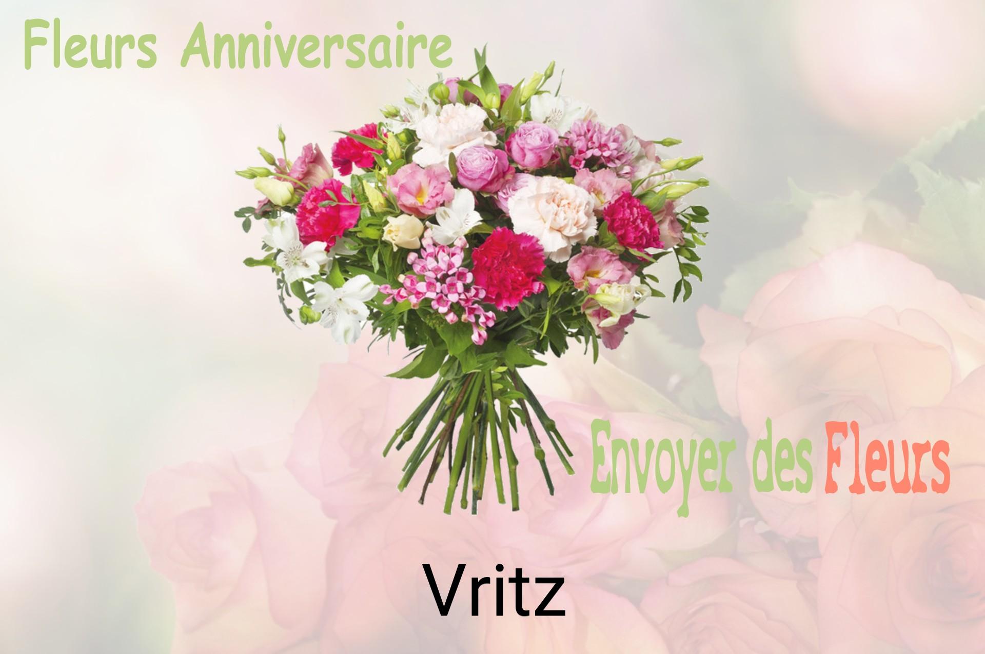 Bouquet de fleurs d’anniversaire livré à Vritz